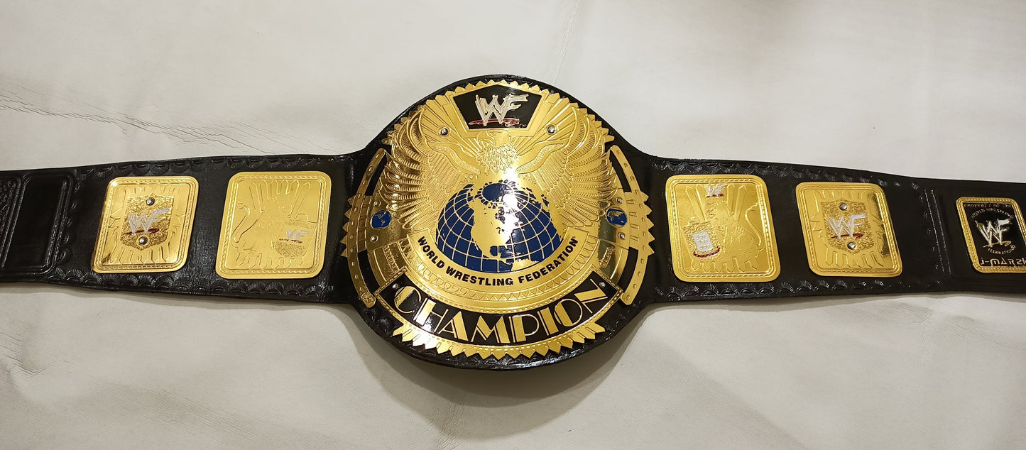 WWF Big Eagle Attitude Era Wrestling Championship Replica Tittle Belt Adult Size