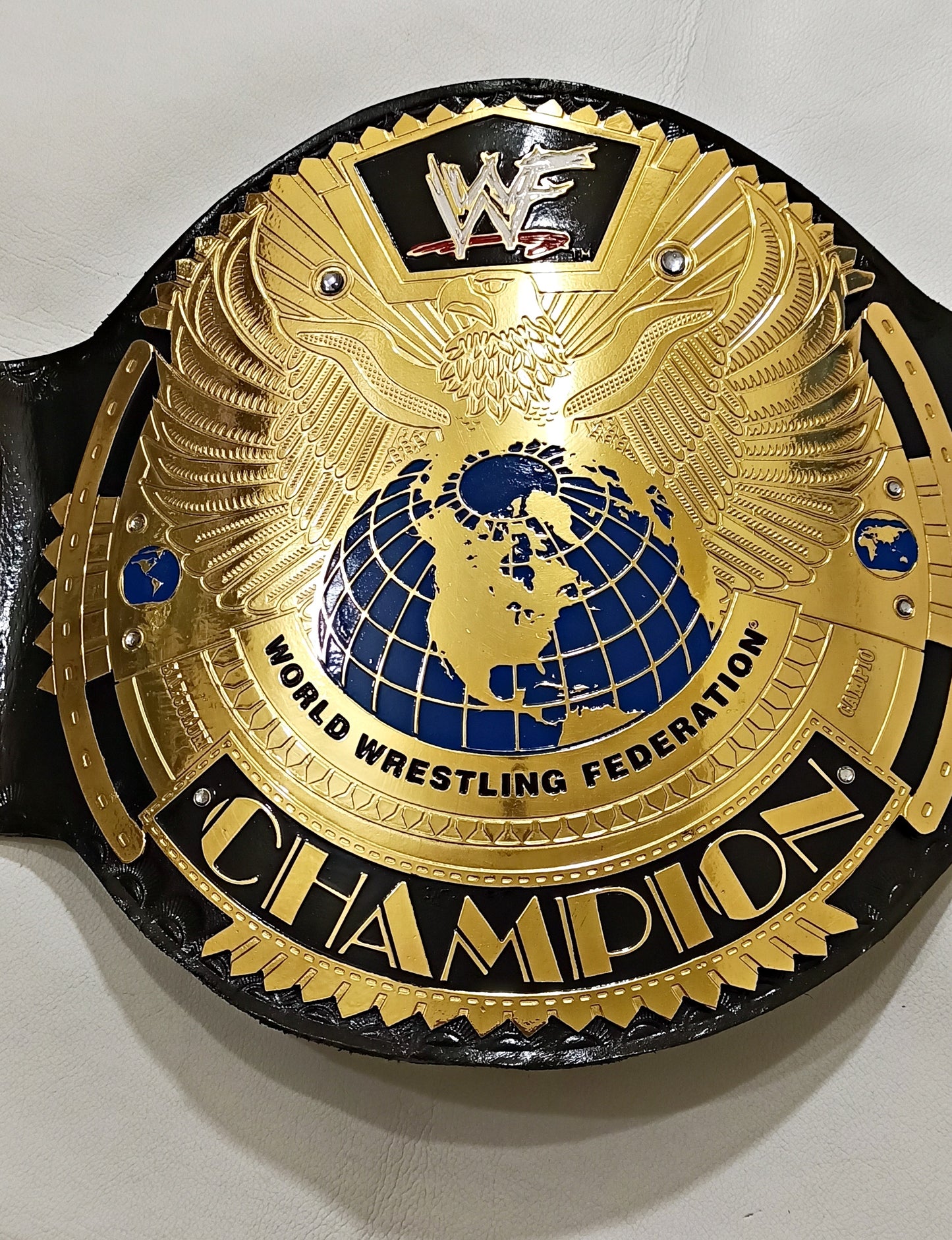WWF Big Eagle Attitude Era Wrestling Championship Replica Tittle Belt Adult Size