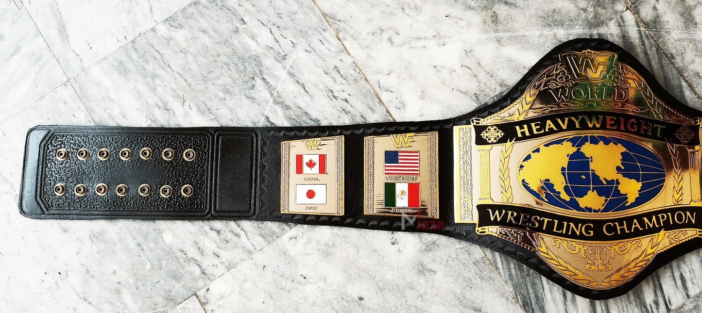 WWF Hogan 68 World Wrestling Heavyweight Championship Replica Belt Adult Size