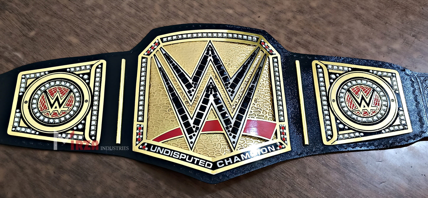 NEW 2023 UNDISPUTED WORLD HEAVYWEIGHT CHAMPIONSHIP WRESTLING REPLICA BELT ADULT SIZE