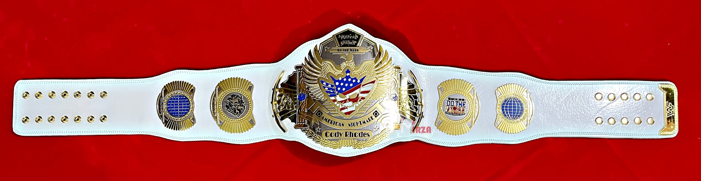 Cody Rhodes American Nightmare World Wrestling Championship Title Belt