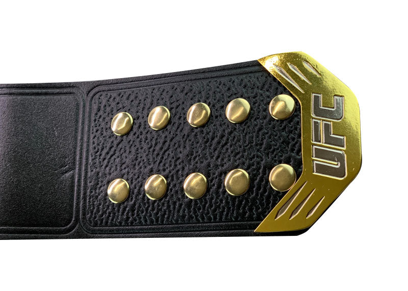 UFC Legacy Championship Replica Title Belt Brass Metal Duel Plated Adult Size