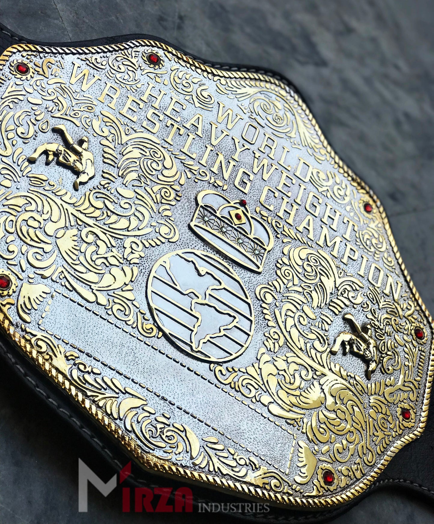 BIG GOLD World Heavyweight Championship Replica Tittle Belt Adult Size