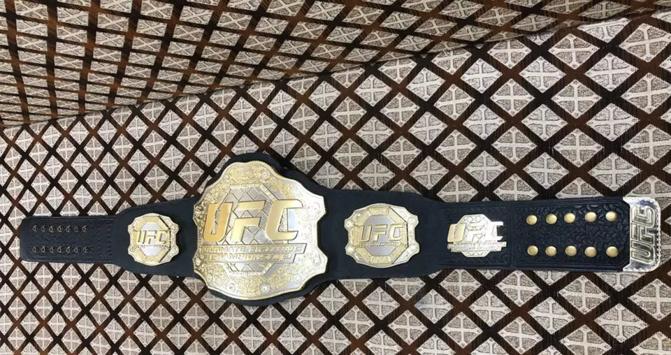 UFC Classic Wrestling Championship Title Belt 6mm Zinc Multi Layer