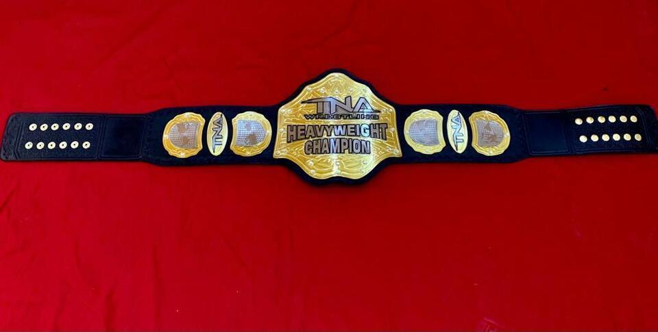TNA World Heavyweight Wrestling Championship Replica Title Belt Adult Size