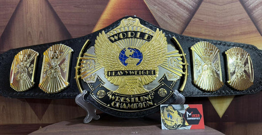 wwf winged eagle wrestling championship belts 6mm zinc