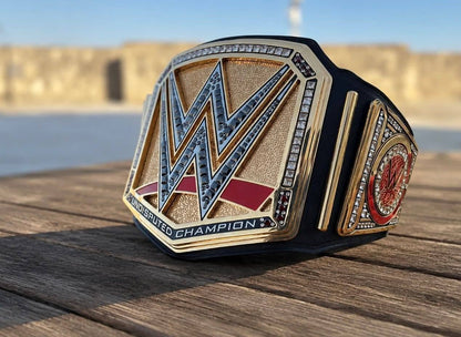 WWE Undisputed Premium CNC Wrestling Championship Title Belt 24k Gold
