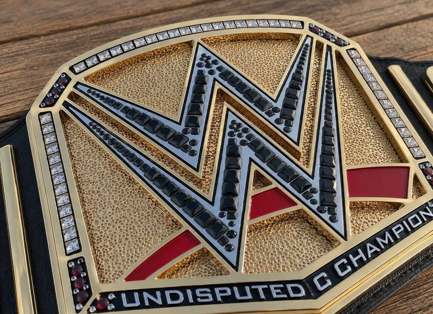 WWE Undisputed Premium CNC Wrestling Championship Title Belt 24k Gold