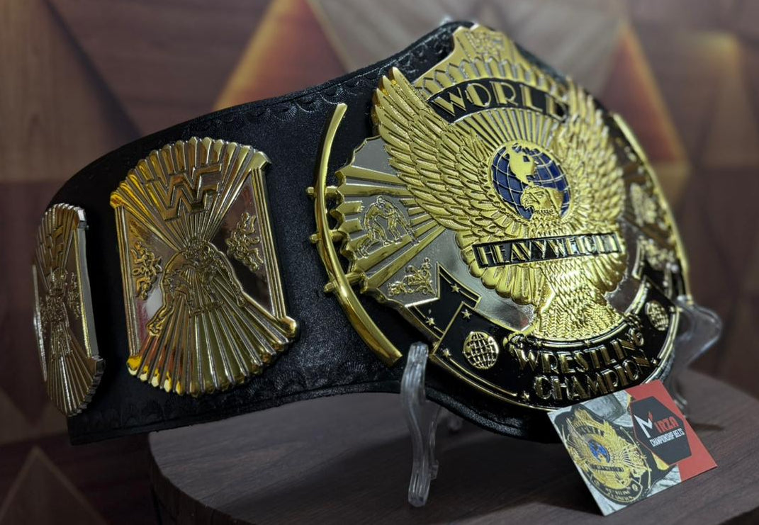 WWE championship belt wwf winged eagle wrestling championship belts 6mm zinc