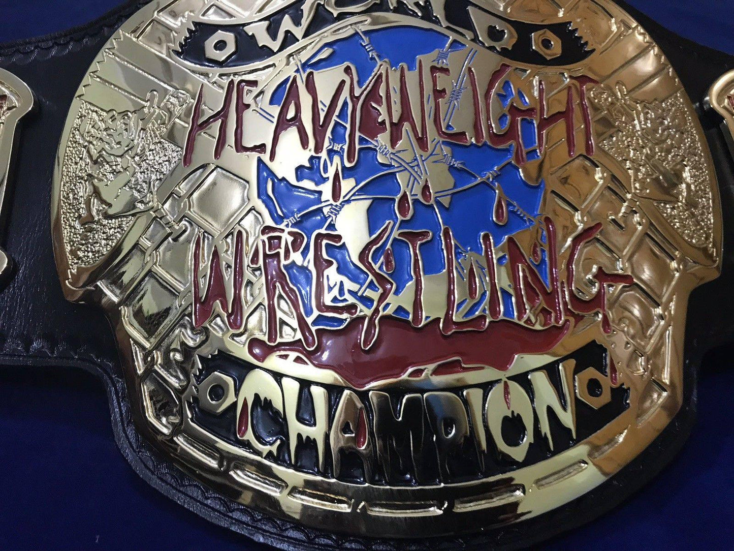 ECW World Heavyweight Gold Championship Belt Replica | Mirza Industries