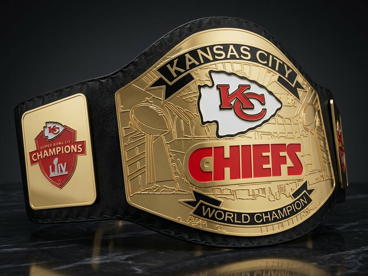 KANSAS CITY CHIEFS KC Championship Belt