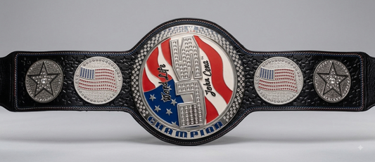 US United States Wrestling Spinner Championship Replica Title Belt