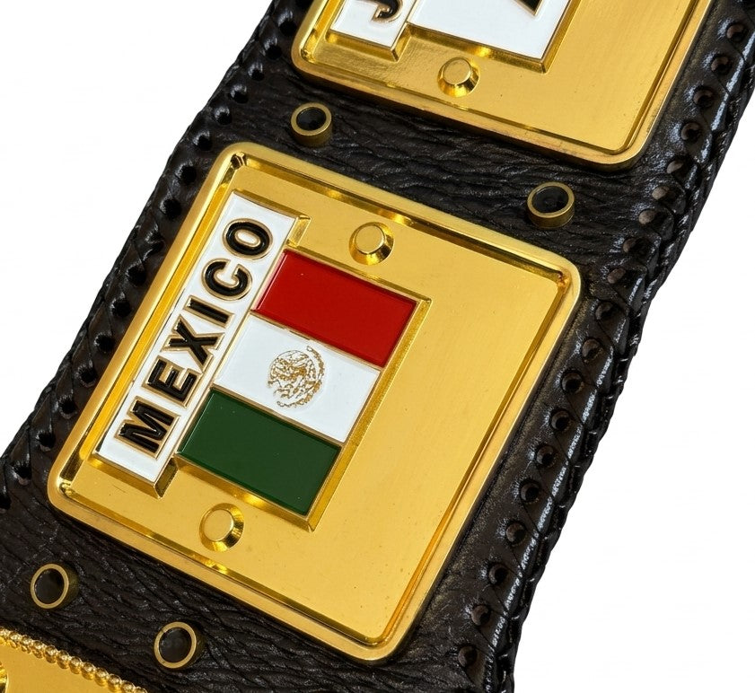 NWA DOMED GLOBE WRESTLING HEAVYWEIGHT CHAMPIONSHIP REPLICA BELT 3D CNC