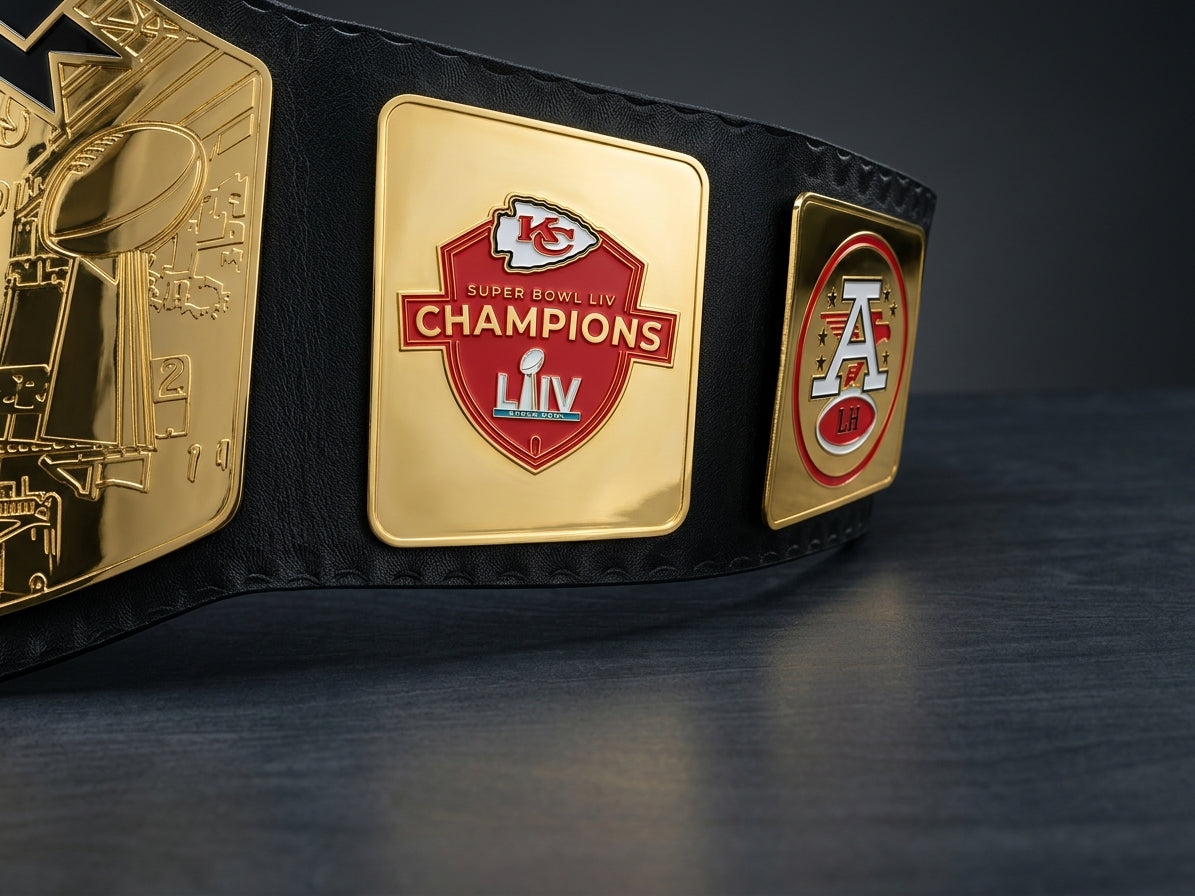 KANSAS CITY CHIEFS KC Championship Belt