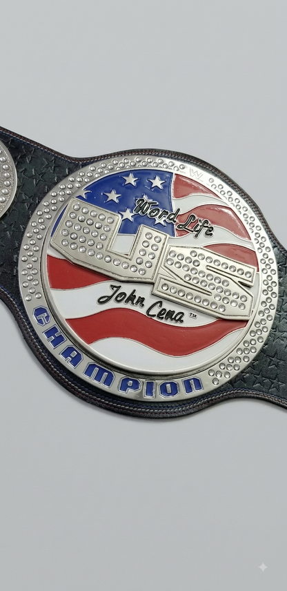 US United States Wrestling Spinner Championship Replica Title Belt