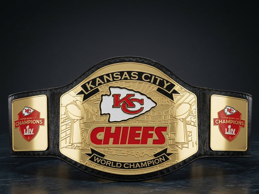 KANSAS CITY CHIEFS KC Championship Belt