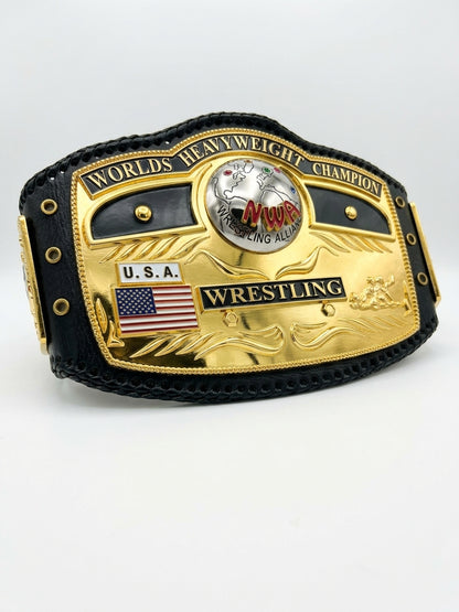 NWA DOMED GLOBE WRESTLING HEAVYWEIGHT CHAMPIONSHIP REPLICA BELT 3D CNC