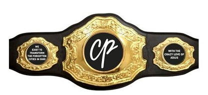 Personalized Heavyweight Wrestling Championship Belt Handmade Custom Logo Award Title Belt