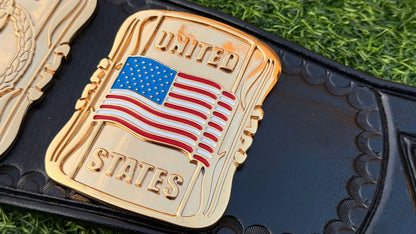 WCW Premium United States Heavyweight HD CNC Championship Belt
