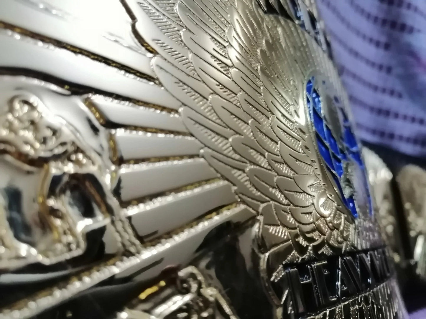 WWF Winged Eagle 24K Gold Title Belt Replica | Mirza Industries