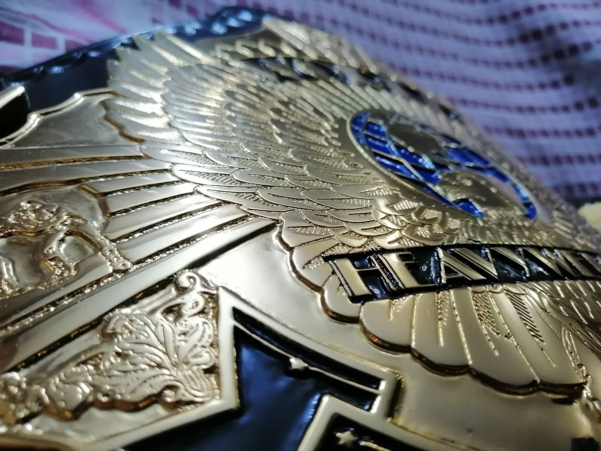 WWF Winged Eagle 24K Gold Title Belt Replica | Mirza Industries