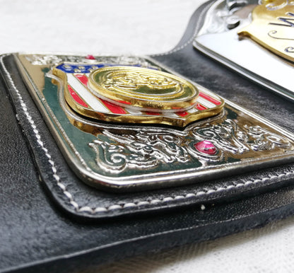 AWA WORLD HEAVYWEIGHT CHAMPIONSHIP BELT Zinc Metal Replica Title