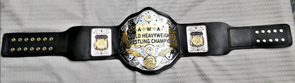 AWA WORLD HEAVYWEIGHT CHAMPIONSHIP BELT Zinc Metal Replica Title