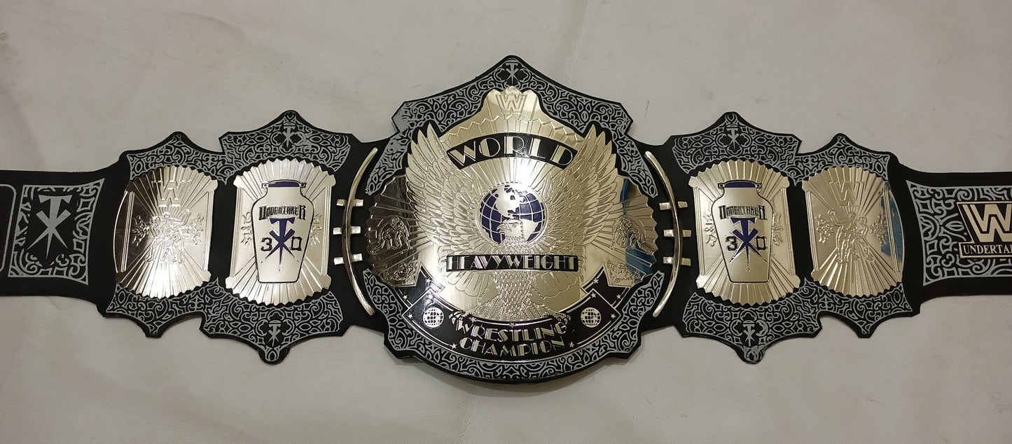 UNDERTAKER 30 YEARS "SIGNATURE SERIES" CHAMPIONSHIP REPLICA TITLE BELT