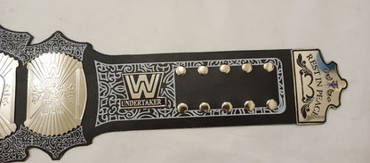 UNDERTAKER 30 YEARS "SIGNATURE SERIES" CHAMPIONSHIP REPLICA TITLE BELT