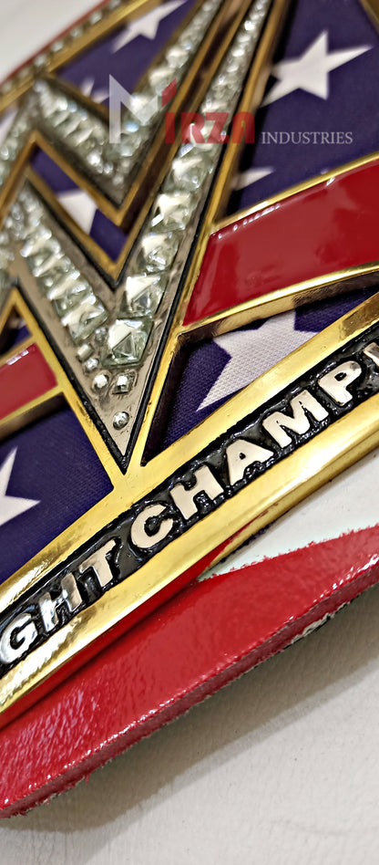 United States Wrestling Championship Replica Belt Zinc Metal