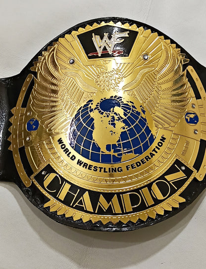 WWF Big Eagle Attitude Era Wrestling Championship Replica Tittle Belt