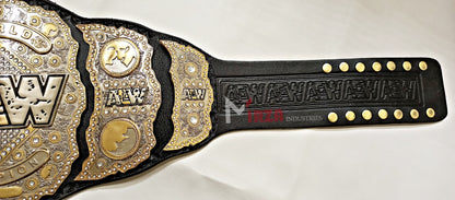 AEW World Wrestling Championship Title Replica Belt Adult Size Double Layers