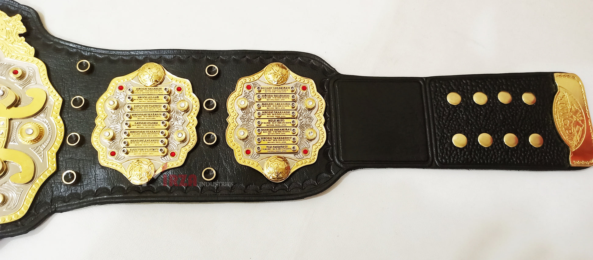 IWGP V4 Heavyweight Wrestling Championship Belt Replica Gold | Mirza Industries