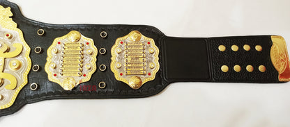IWGP V4 Heavyweight Wrestling Championship Belt Replica Gold | Mirza Industries