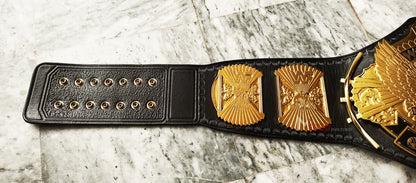 WWF WINGED EAGLE 24K GOLD Championship Title Belt