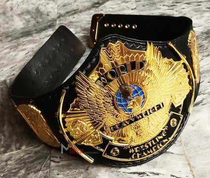 WWF WINGED EAGLE 24K GOLD Championship Title Belt