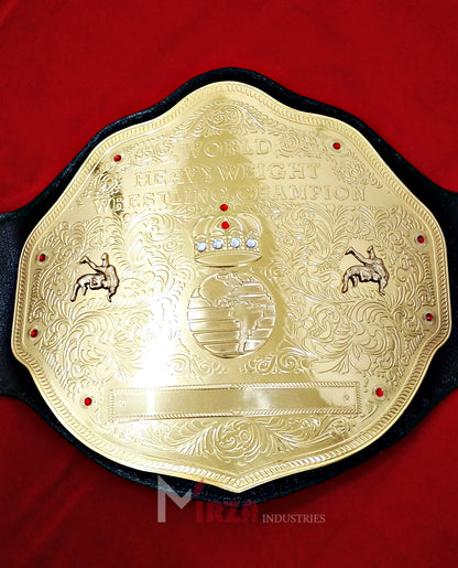 BIG GOLD WRESTLING CHAMPIONSHIP REPLICA BELT