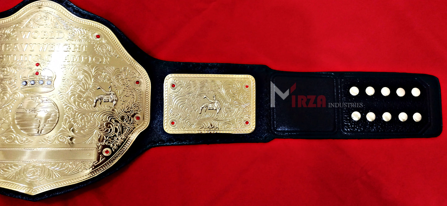 BIG GOLD WRESTLING CHAMPIONSHIP REPLICA BELT
