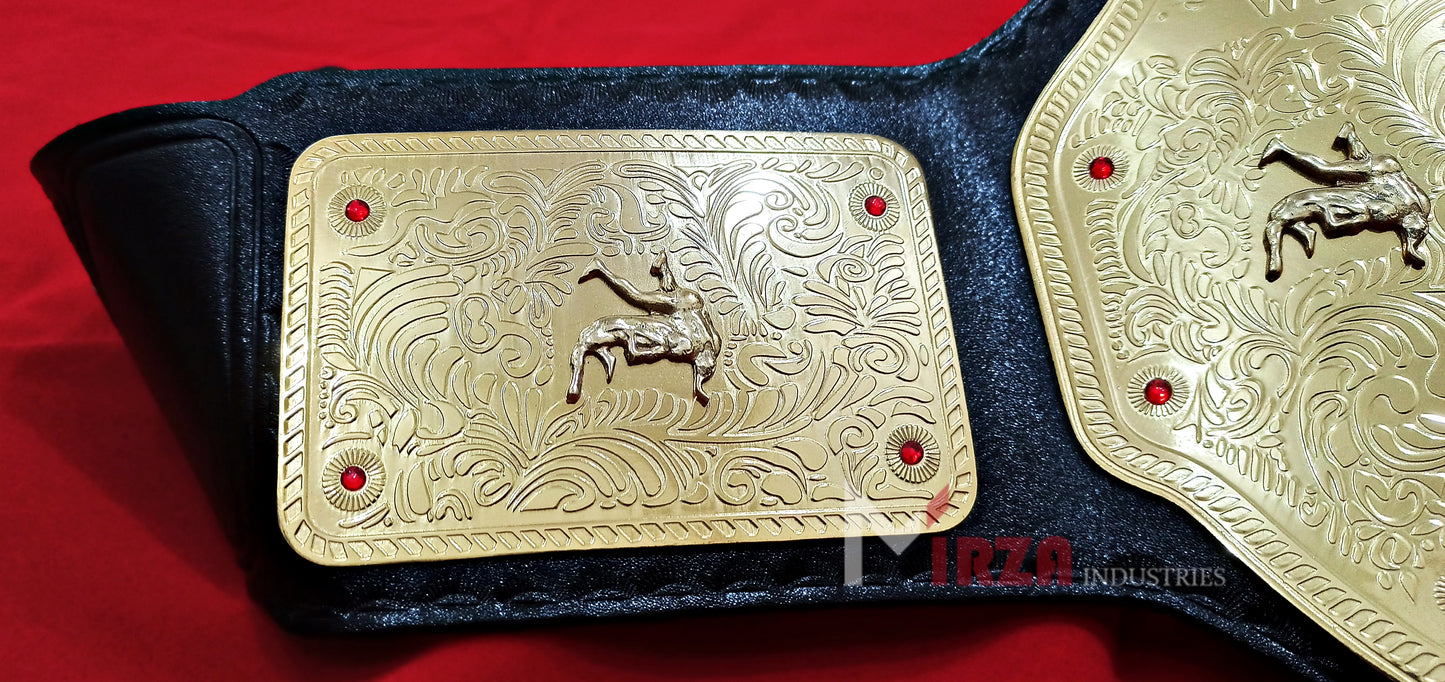 BIG GOLD WRESTLING CHAMPIONSHIP REPLICA BELT
