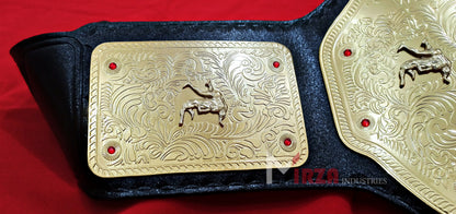 BIG GOLD WRESTLING CHAMPIONSHIP REPLICA BELT