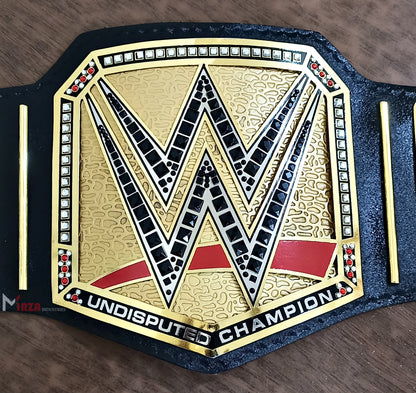 2023 Undisputed World Heavyweight Wrestling Replica Belt Gold | Mirza Industries