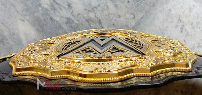 WWE World Heavyweight Championship Title Belt 6MM Zinc Metal HD Adult Size