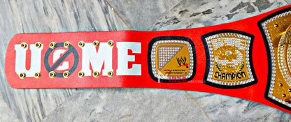 John Cena Spinner Wrestling Championship Belt Replica Gold | Mirza Industries