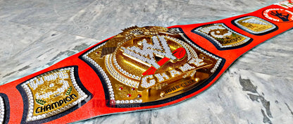 John Cena Spinner Wrestling Championship Belt Replica Gold | Mirza Industries