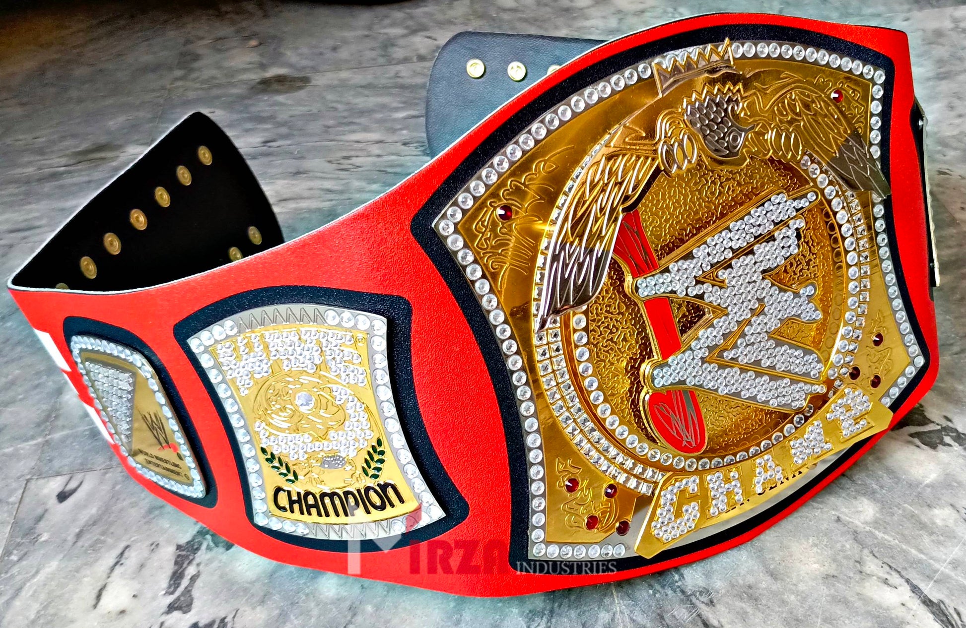 John Cena Spinner Wrestling Championship Belt Replica Gold | Mirza Industries