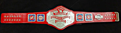 NWA Television Heavyweight Championship Belt Replica 6MM Chrome | Mirza Industries