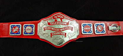 NWA Television Heavyweight Championship Belt Replica 6MM Chrome | Mirza Industries