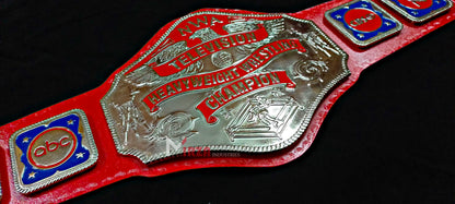 NWA Television Heavyweight Championship Belt Replica 6MM Chrome | Mirza Industries