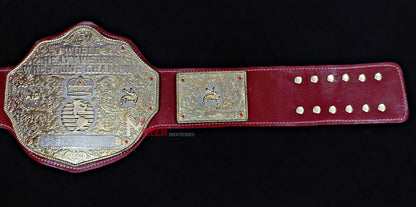 BIG GOLD World Heavyweight Championship Replica Tittle Belt Adult Size
