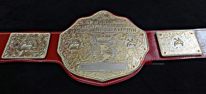 BIG GOLD World Heavyweight Championship Replica Tittle Belt Adult Size